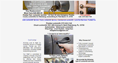 Desktop Screenshot of chucklocksmith.com